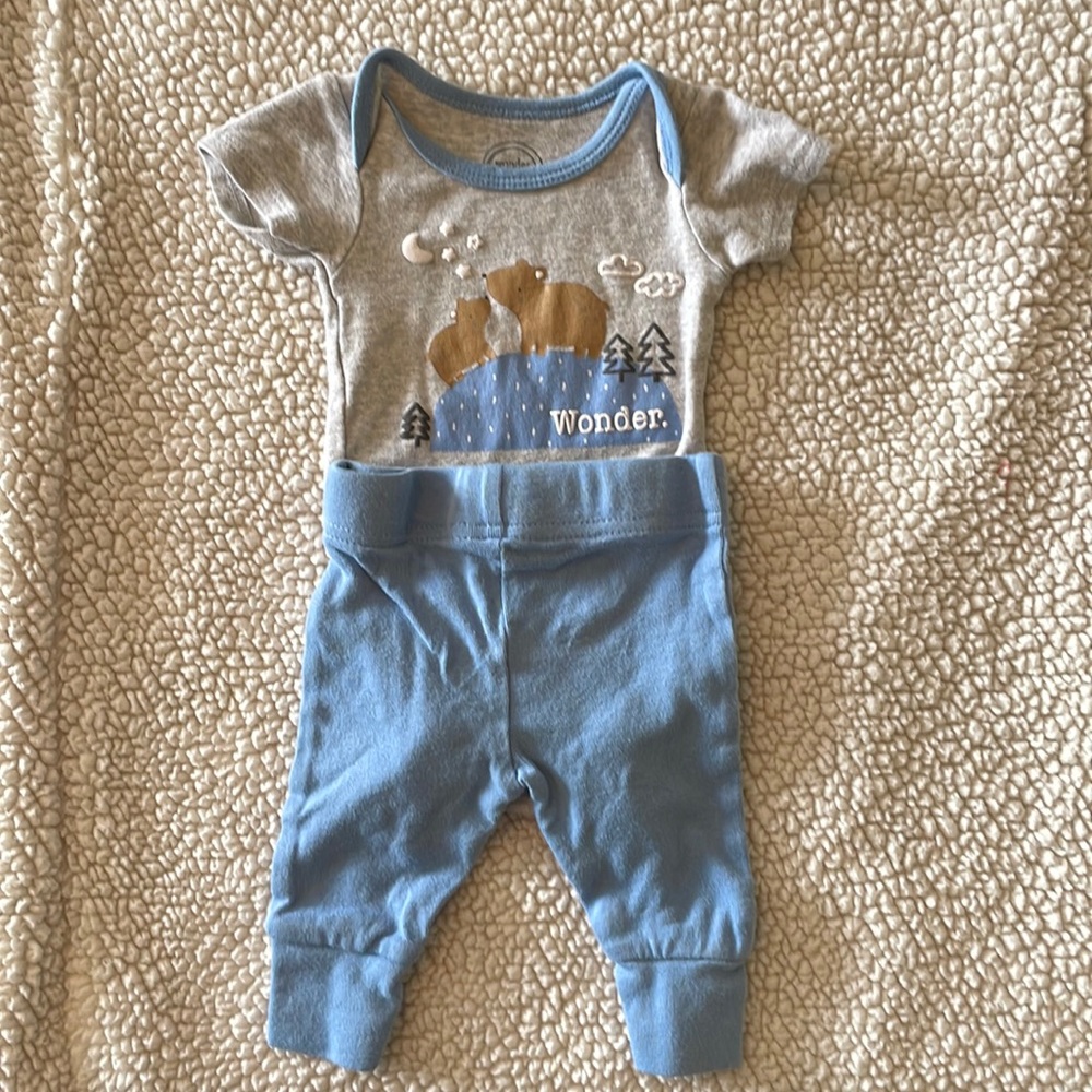 Newborn boy outfit